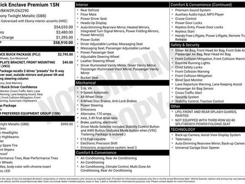 Used 2023 Buick Enclave Premium w/ Experience Buick Package image 11