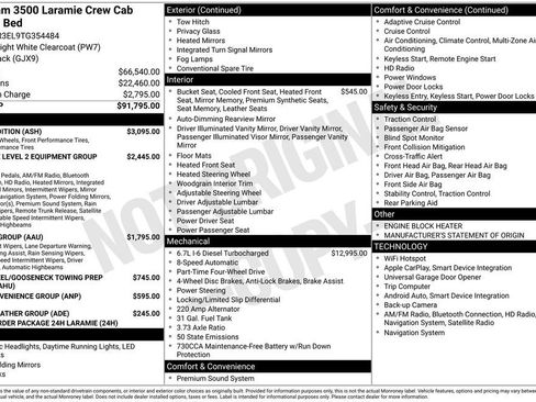 New 2026 RAM 3500 Laramie w/ Night Edition AWD/4WD image 29