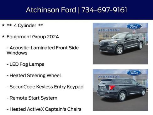 Certified 2023 Ford Explorer XLT w/ Equipment Group 202A image 13