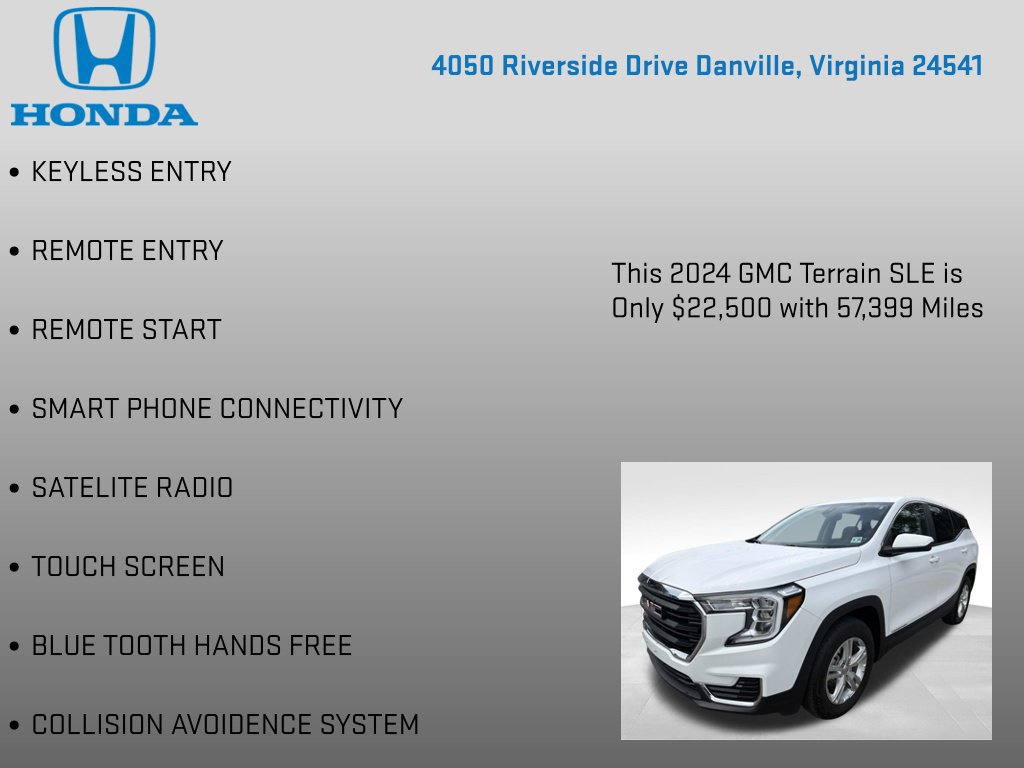 Used 2024 GMC Terrain SLE AWD/4WD image 7