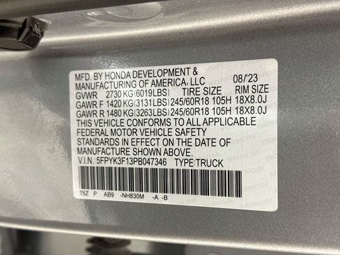 Used 2023 Honda Ridgeline Sport image 29