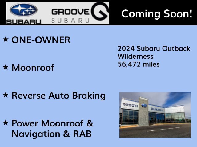 Used 2024 Subaru Outback Wilderness AWD/4WD image 2