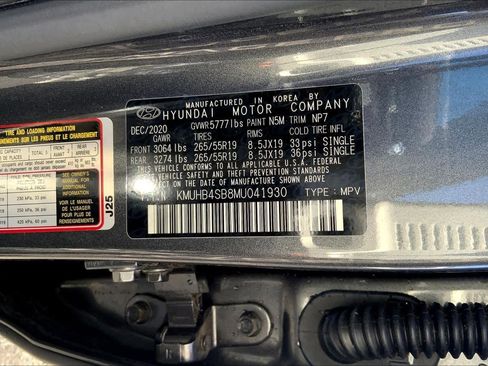 Used 2021 Genesis GV80 2.5T w/ Advanced Package 03 image 35