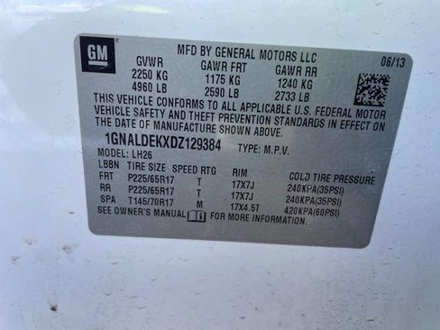 Used 2013 Chevrolet Equinox LT w/ Driver Convenience Package image 39