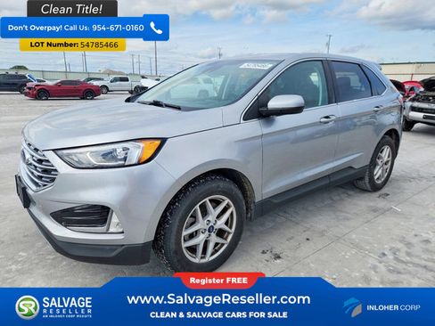 Used 2021 Ford Edge SEL FWD image 1