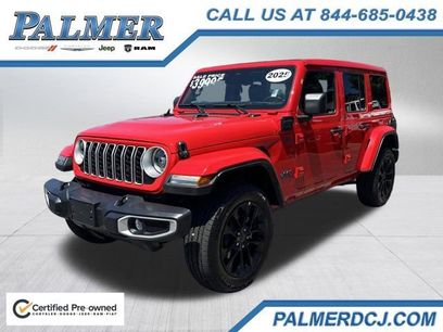 Certified 2025 Jeep Wrangler Unlimited Sahara w/ Safety Group