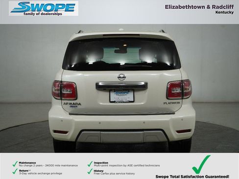Used 2017 Nissan Armada Platinum w/ Captain Seat Package image 5