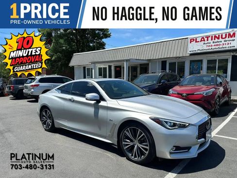 Used 2019 INFINITI Q60 3.0t Luxe w/ Essential Package AWD/4WD image 1