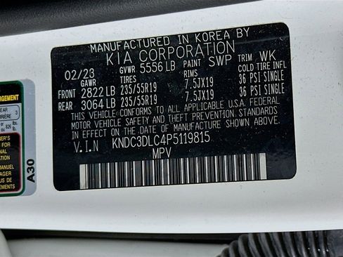 Used 2023 Kia EV6 Wind image 33