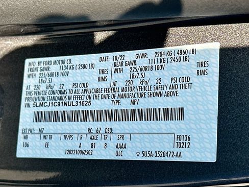 Used 2022 Lincoln Corsair FWD image 27
