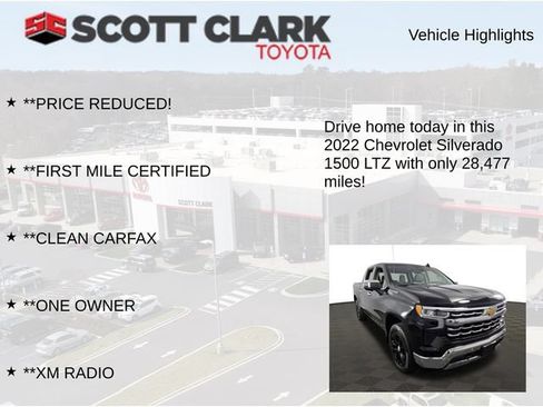 Used 2022 Chevrolet Silverado 1500 LTZ AWD/4WD image 7