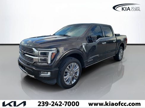 Used 2024 Ford F150 Platinum w/ Equipment Group 703A Plus AWD/4WD image 3