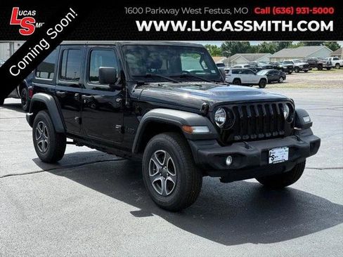 Certified 2023 Jeep Wrangler Unlimited Sport AWD/4WD image 1