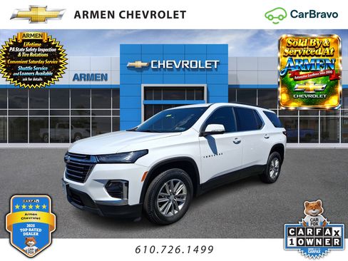 Certified 2023 Chevrolet Traverse LT AWD/4WD image 1