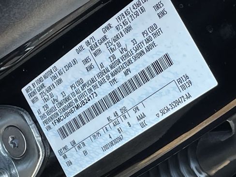 Used 2021 Ford Escape SEL FWD image 32