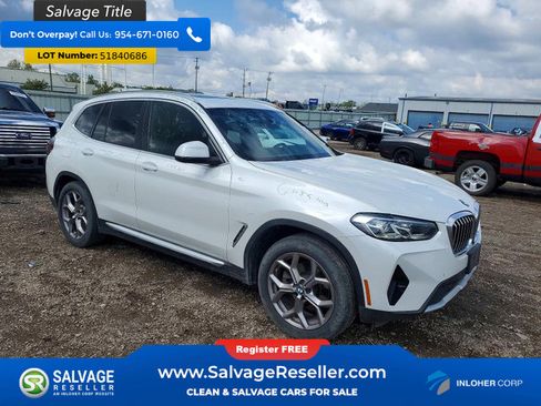 Used 2022 BMW X3 xDrive30i w/ Premium Package AWD/4WD image 5