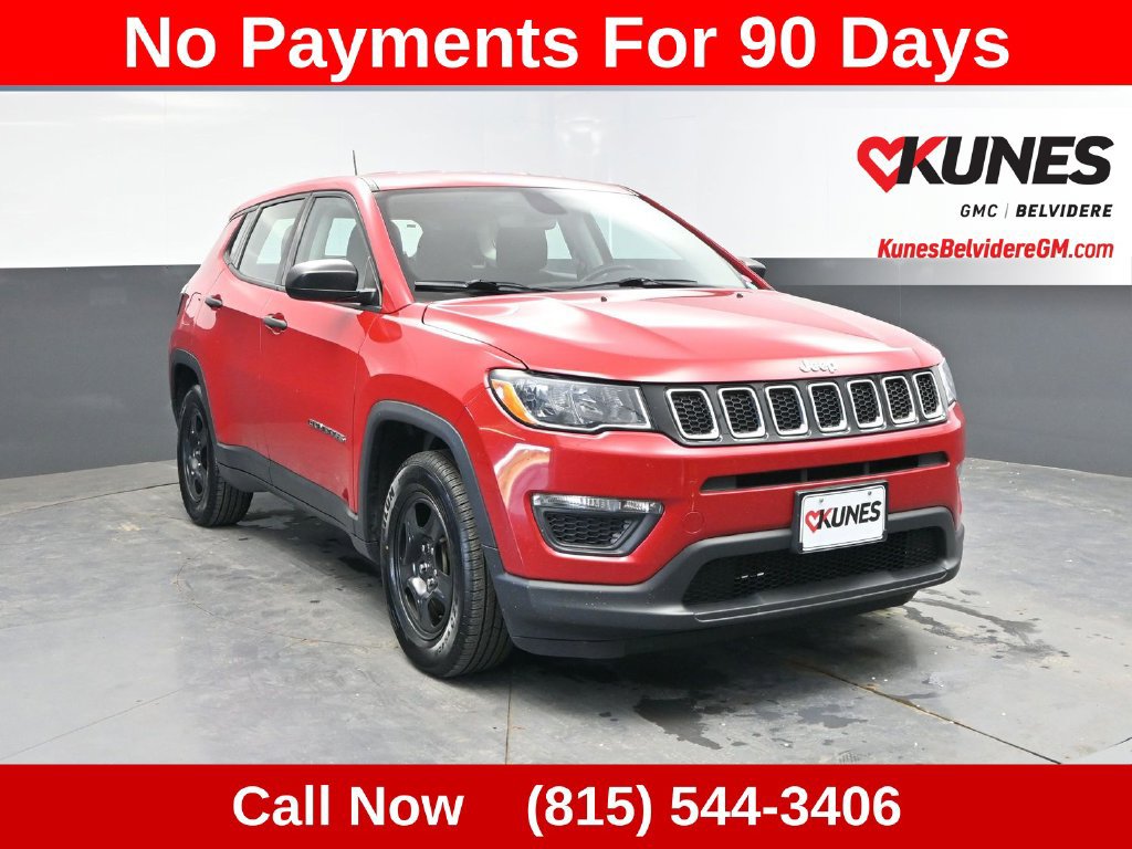 Used 2021 Jeep Compass Sport w/ Cold Weather Group FWD image 1