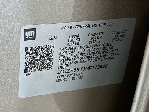 Used 2024 Chevrolet Malibu LT FWD image 12