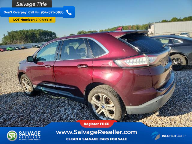 Used 2017 Ford Edge Titanium w/ Equipment Group 302A AWD/4WD image 3