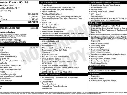 Used 2023 Chevrolet Equinox RS w/ LPO, Floor Liner Package