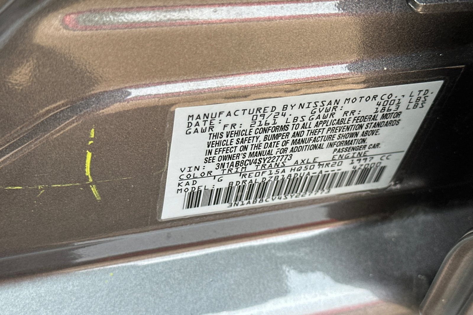 Used 2025 Nissan Sentra SV FWD image 57