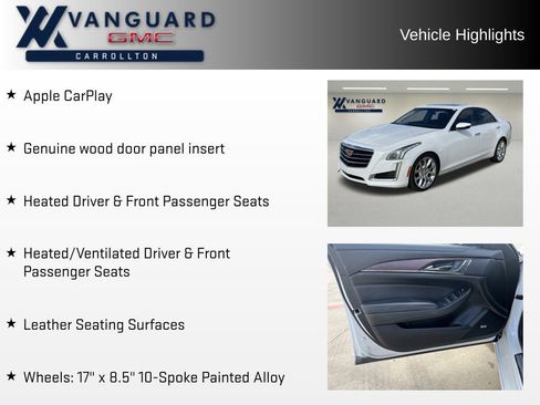 Used 2016 Cadillac CTS Sedan w/ Seating Package image 26