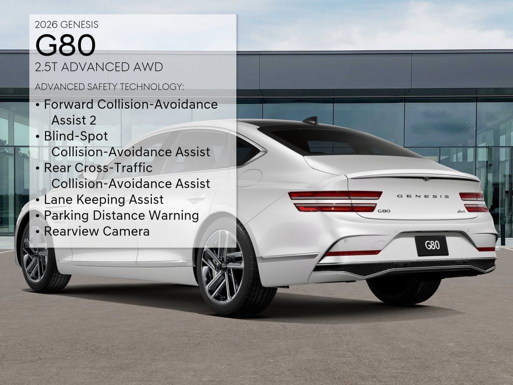 New 2026 Genesis G80 2.5T Advanced AWD/4WD image 7