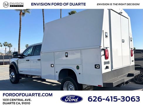 New 2025 Ford F550 4x4 Crew Cab Super Duty w/ Ambulance Prep Package image 8