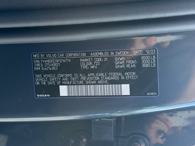 Used 2024 Volvo XC90 T8 Plus w/ Protection Package Premier AWD/4WD image 28
