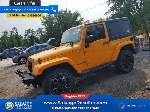 Used 2012 Jeep Wrangler Sahara AWD/4WD image 1