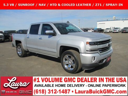 Used 2018 Chevrolet Silverado 1500 LTZ Z71 w/ LTZ Plus Package image 1
