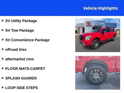 Used 2021 Nissan Titan SV w/ SV Convenience Package AWD/4WD image 4