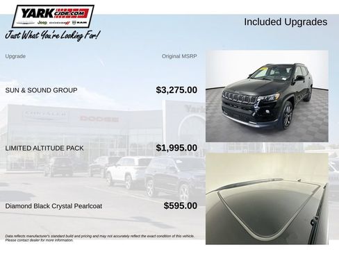 Certified 2025 Jeep Compass Limited w/ Sun & Sound Group AWD/4WD image 5