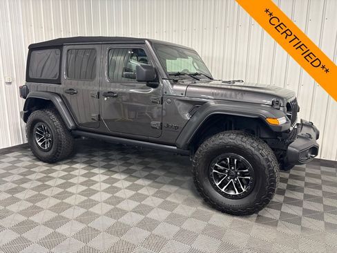 Certified 2025 Jeep Wrangler Unlimited Sport AWD/4WD image 1