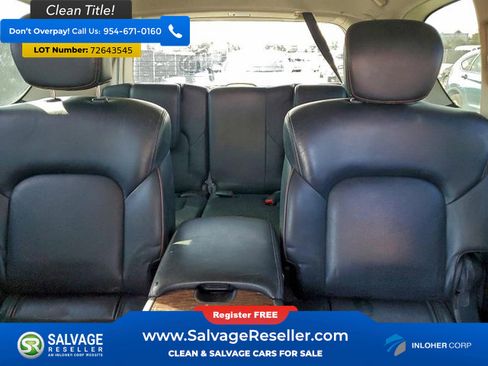 Used 2017 Nissan Armada Platinum w/ Captain Seat Package image 13