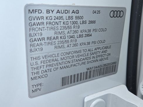 New 2025 Audi Q5 Premium image 23