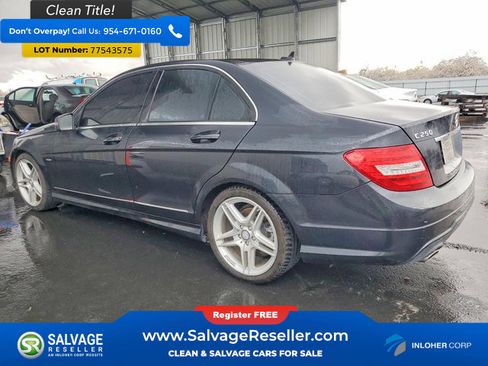 Used 2012 Mercedes-Benz C 250 Sedan image 3