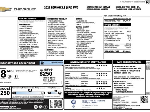 Used 2022 Chevrolet Equinox LS image 4