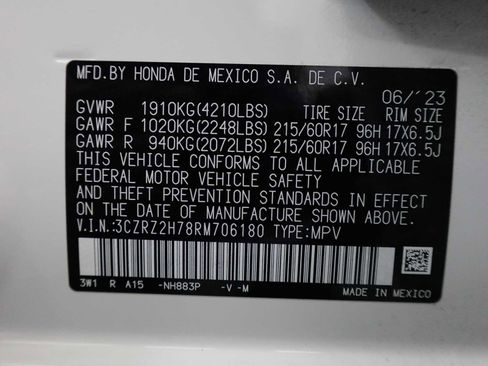 Certified 2024 Honda HR-V EX-L image 30