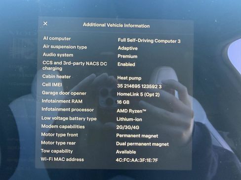 Used 2022 Tesla Model X Plaid AWD/4WD image 28