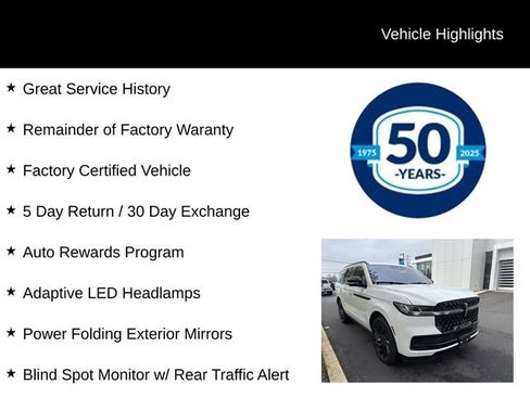 Used 2025 Lincoln Navigator Reserve w/ Jet Appearance Package image 5