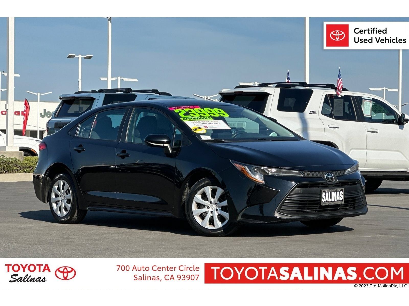 Certified 2024 Toyota Corolla LE FWD image 1