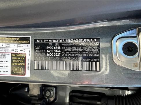 Certified 2023 Mercedes-Benz EQE 350+ 4MATIC Sedan image 21