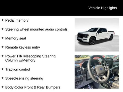 Used 2023 Ford F150 Lariat w/ Equipment Group 502A High AWD/4WD image 14