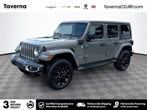 Used 2023 Jeep Wrangler Unlimited Sahara w/ Cold Weather Group AWD/4WD image 1