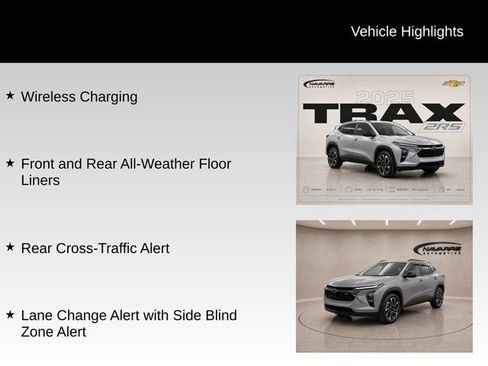 Used 2025 Chevrolet Trax RS w/ Sunroof Package FWD image 15
