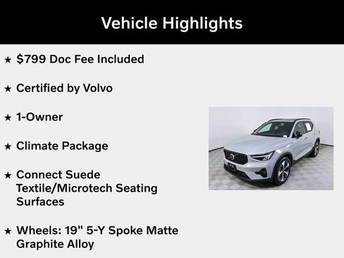 Certified 2025 Volvo XC40 B5 Plus image 5