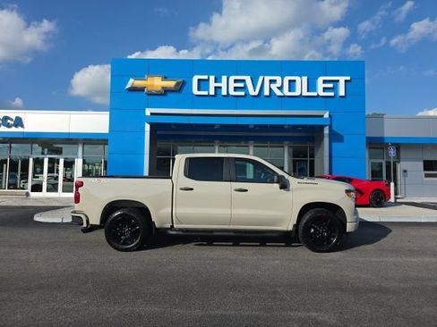 New 2026 Chevrolet Silverado 1500 Custom w/ Turbomax Blackout Package AWD/4WD image 2