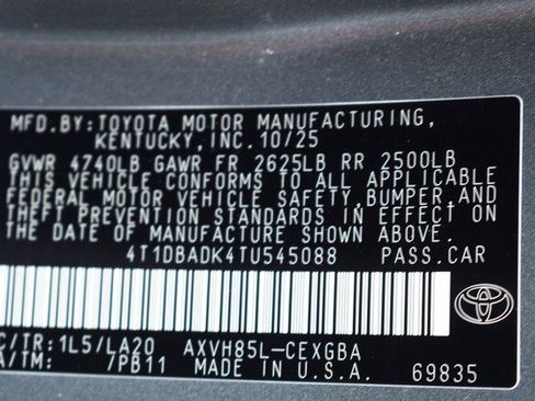 New 2026 Toyota Camry XLE image 15