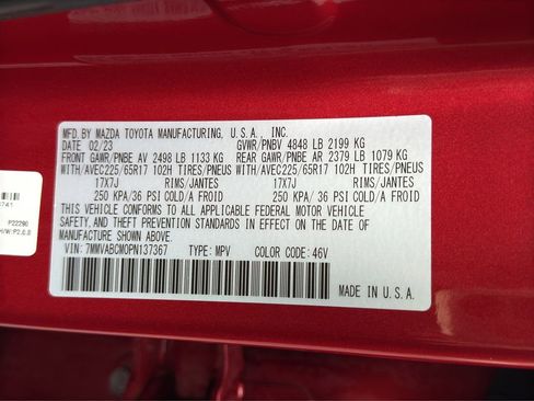 Used 2023 MAZDA CX-50 2.5 S w/ Cargo Package image 24